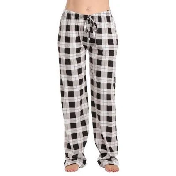 Just Love Women's 100% Cotton Jersey Plaid Pajama Pants