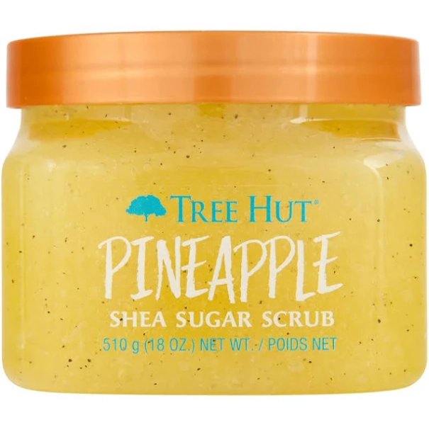 Tree Hut Shea Sugar Scrub Coco Colada, 18 oz, Ultra Hydrating and Exfoliating Scrub for Nourishing Essential Body Care