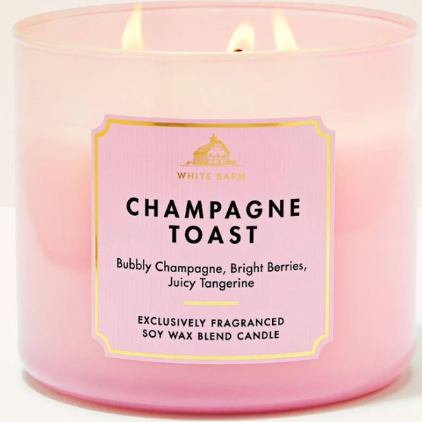 Bath & Body Works Champagne Toast 3-Wick Candle