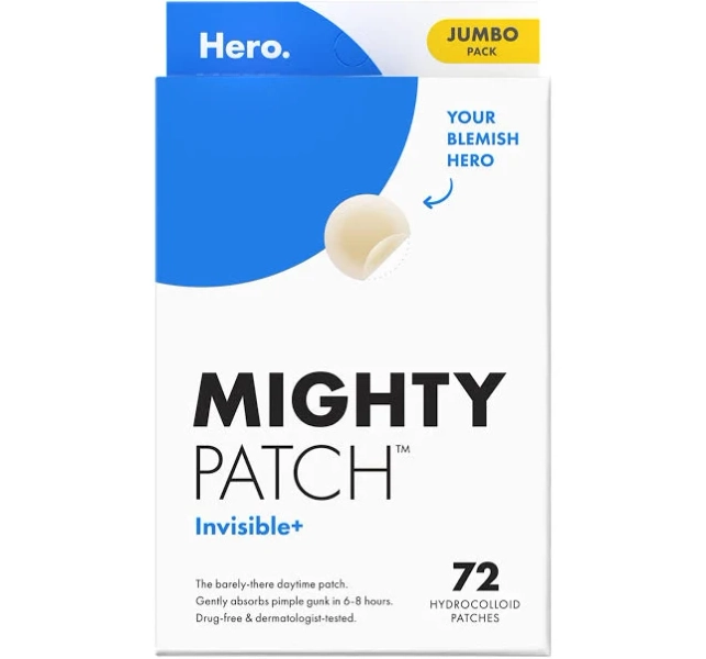 Hero Cosmetics Mighty Patch Invisible+ Acne Treatment Patches
