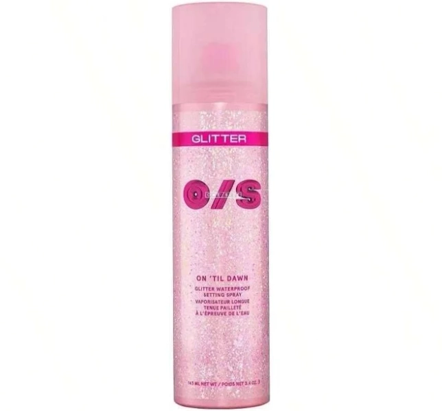 One Size On 'Til Dawn Glitter Waterproof Setting Spray 34 Oz _ 143 ML Limited Edition 2025,