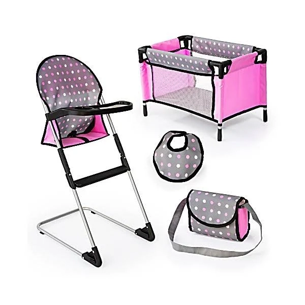 Bayer Baby Doll High Chair/Crib Set