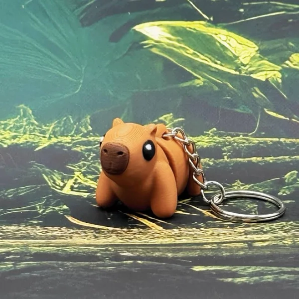 Baby Capybara Keychain