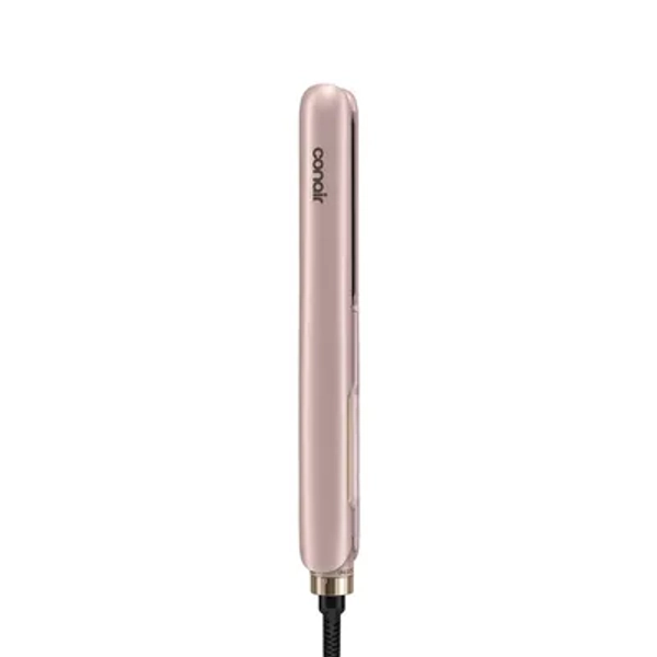 INFINITI PRO CONAIR Frizz-Free Flex Flat Iron: 455 Max Heat, 10 Heat Settings, 30-Second Heating, 1" Plate Size