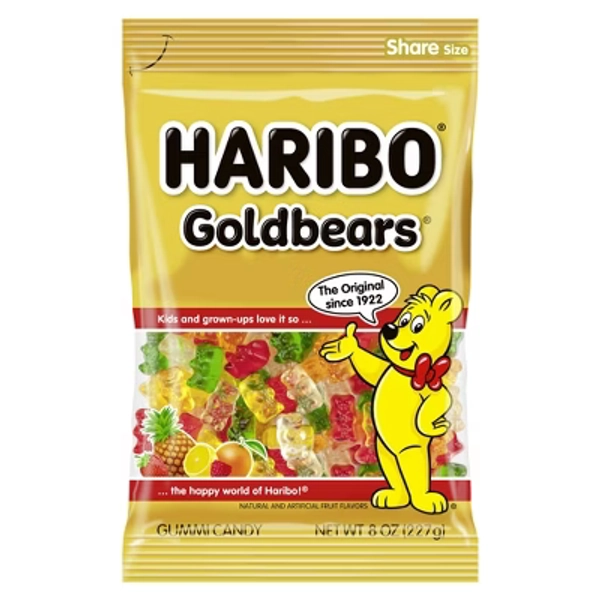 HARIBO Gold-Bears Gummi Candy - 8oz