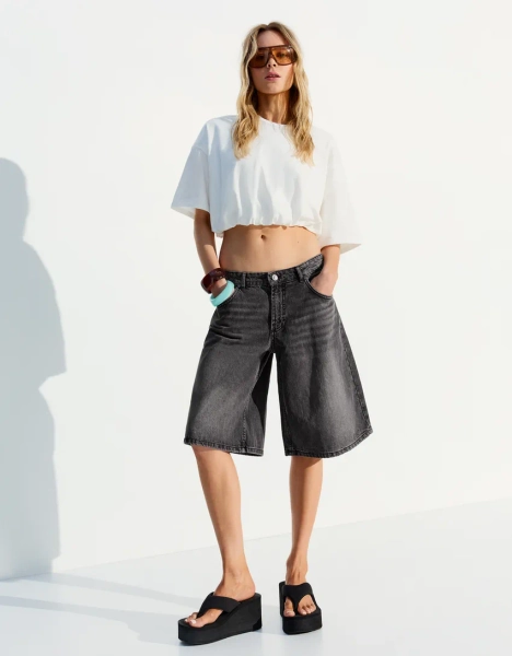 Baggy Jort-Bermudas