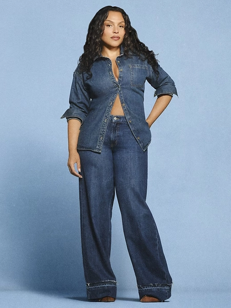 Low-Rise Baggy Wide-Leg Jeans