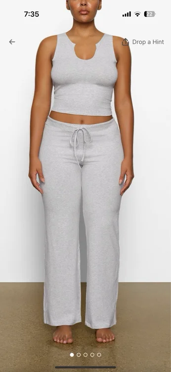 Skims straight leg pant 