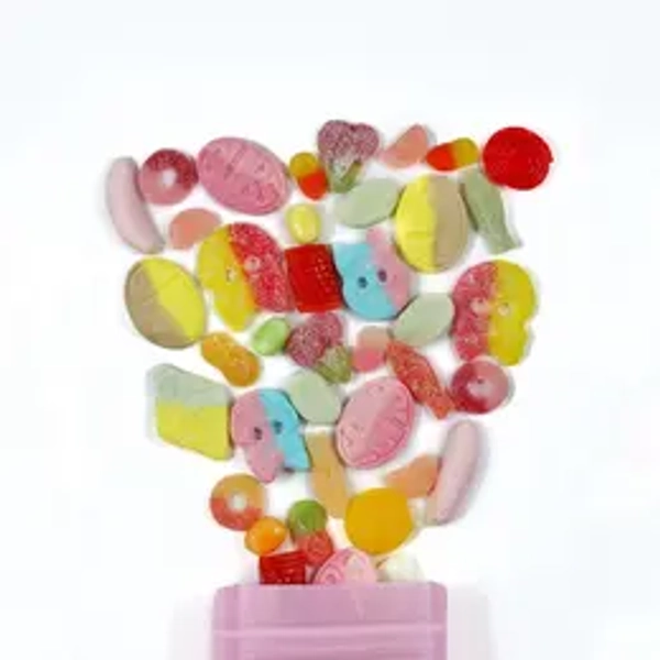 Bubs & Swedish Candy Sweet/Sour Mix 1/2 lb Snack Bonbon