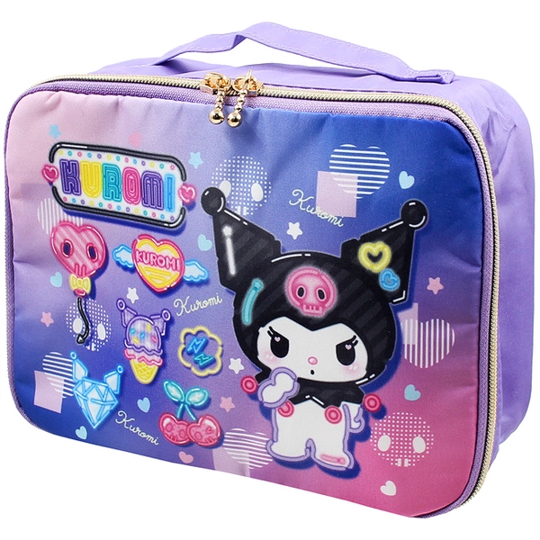 Kuromi Neon Series Soft Zipped Storage Case