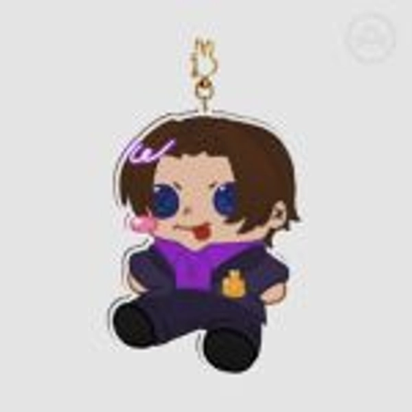 Michael Afton Clear Acrylic Keychain by N. V. - ACGGOODS