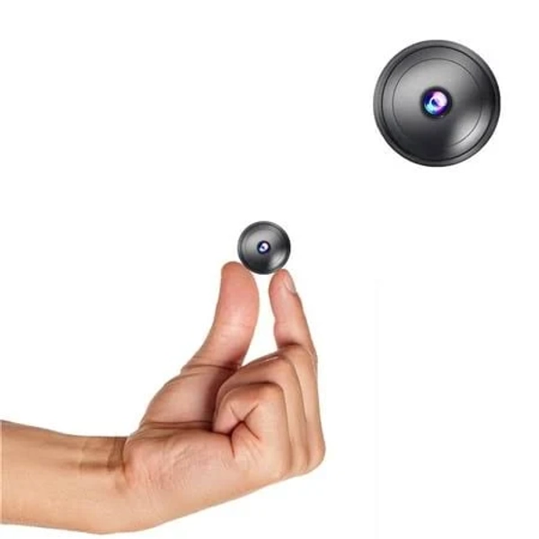 Only 0.9 inch Hidden Camera with Audio/Video Mini Small Spy Cameras Home Indoor Use Cam Night Vision Motion Detection Baby Monitor Wireless Outdoor