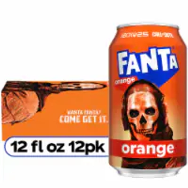 Fanta® Orange Soda Cans, 12 pk / 12 fl oz