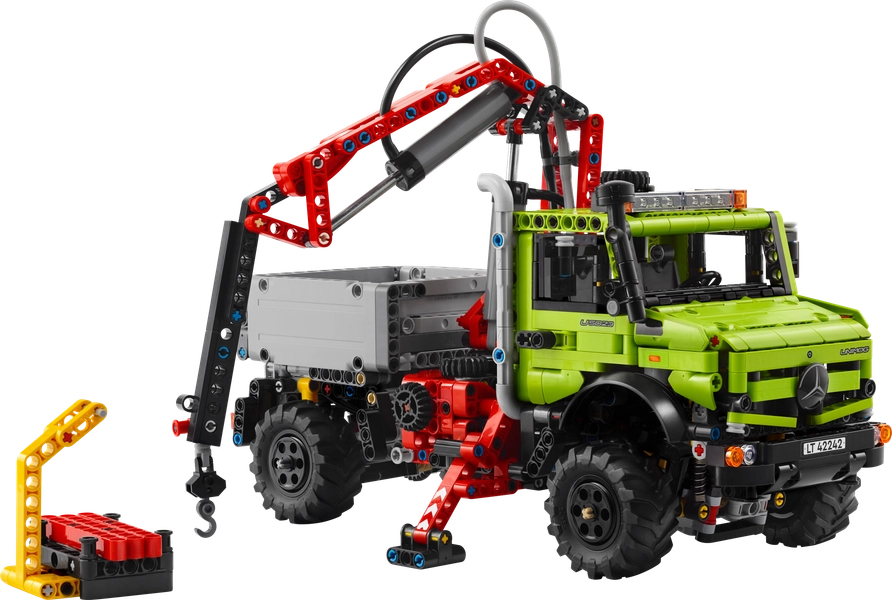 Mercedes-Benz Unimog U 5023 with Crane