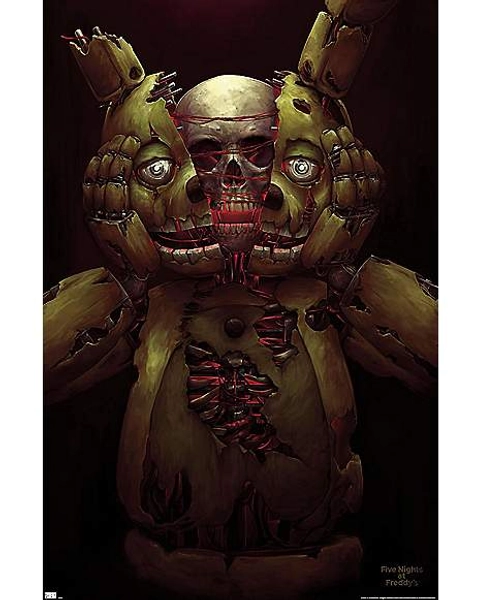 Five Nights at Freddy's Skull Poster