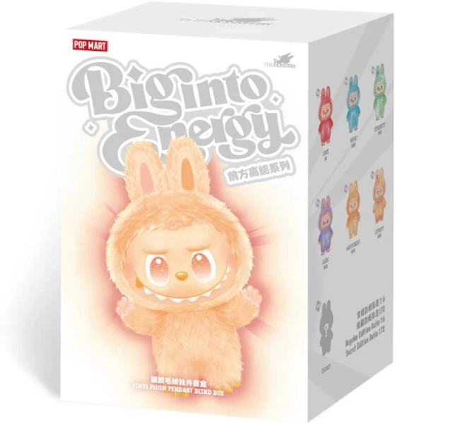 Pop Mart Labubu The Monsters Big Into Energy Series Vinyl Plush Blind Box