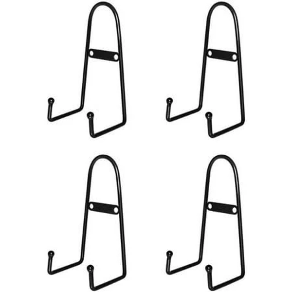 4 Pack Wall Mount Plate Display Stands