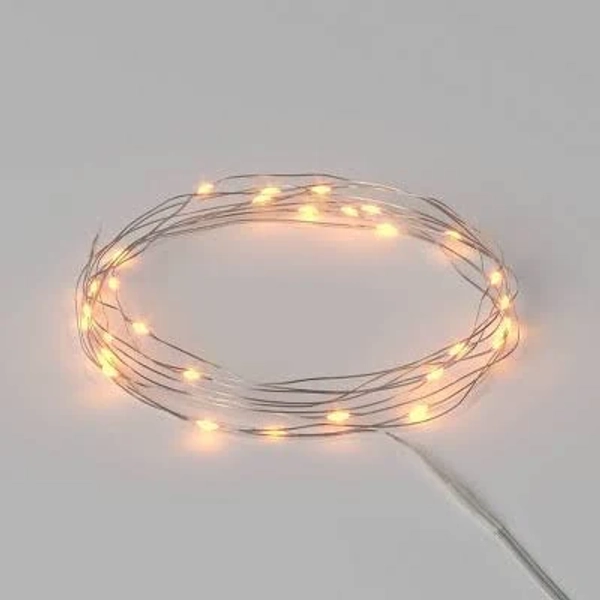 Wondershop 30ct LED Battery Operated Christmas Dewdrop Fairy String Lights