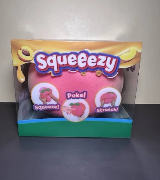 Squishy Peach Squeezy Toy