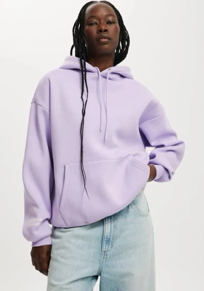 Cotton On Women's Premium Oversized Graphic Hoodie