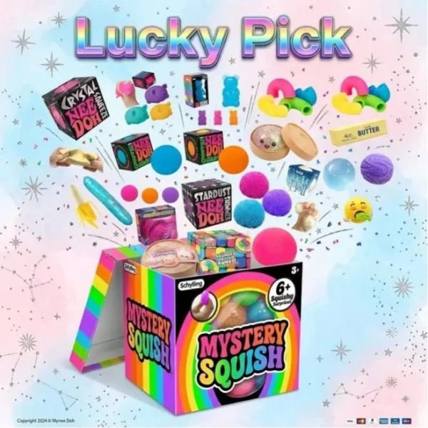 100Pcs Squishy Blind Box Fidget Toys Slow Rebound Animal Figures Stress Relief Party Favors for Kids