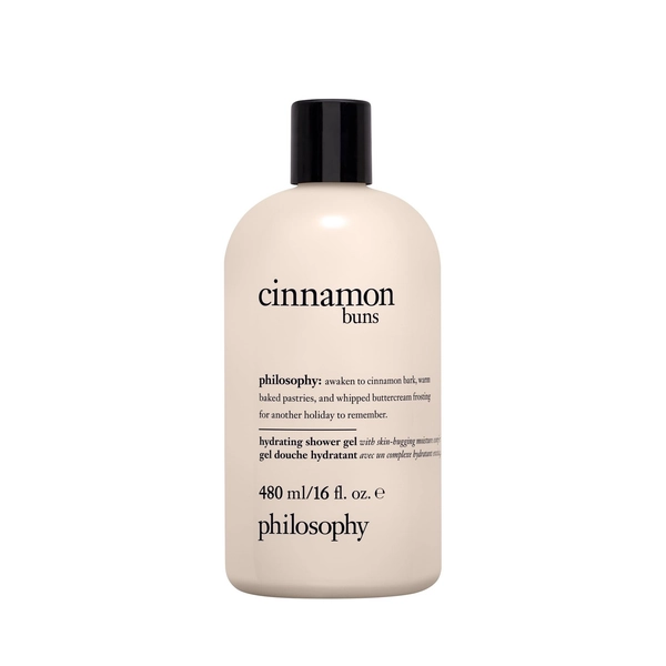 philosophy cinnamon bun shampoo, shower gel &amp; bubble bath, 16 oz