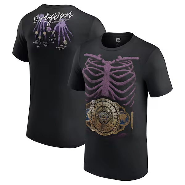 WWE Dominik Mysterio Rib Cage Champion T-Shirt - Mens