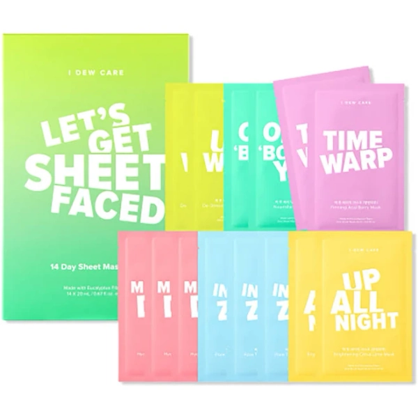 I DEW CARE Let's Get Sheet Faced Sheet Mask Set