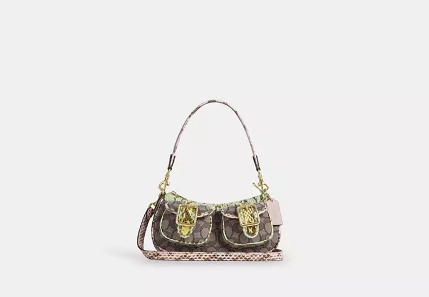 Ashton Shoulder Bag In Signature Jacquard