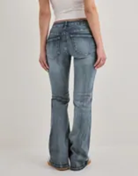 Super Low Waist Bootcut Jeans