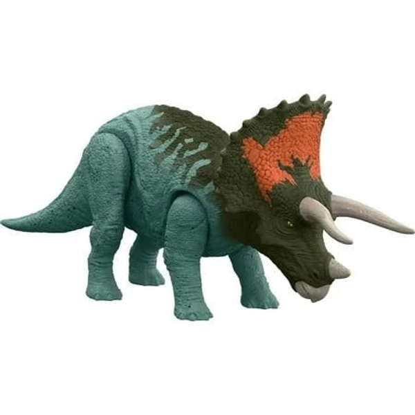 Jurassic World Dominion Roar Strikers Triceratop Dinosaur Action Figure
