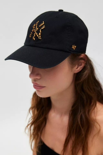 '47 Brand MLB New York Yankees Leopard Logo Baseball Hat