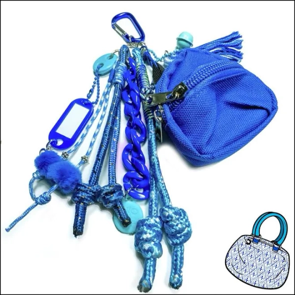 Mini Backpack Bag Charm