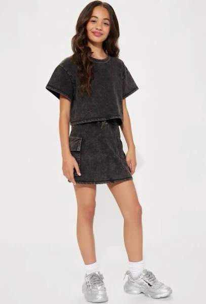 Fashion Nova Kids' Mini Might Not Go Skort Set