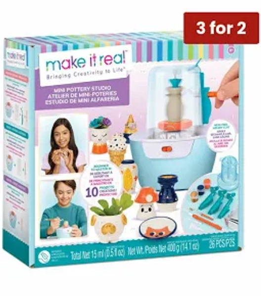 Make It Real Mini Potery Studio