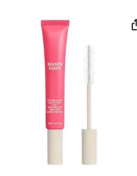 e.l.f. Hair 3-in-Wonder Magic Styling Cream Wand - Smooth Frizz + Slick Flyaways - 0.67 fl oz