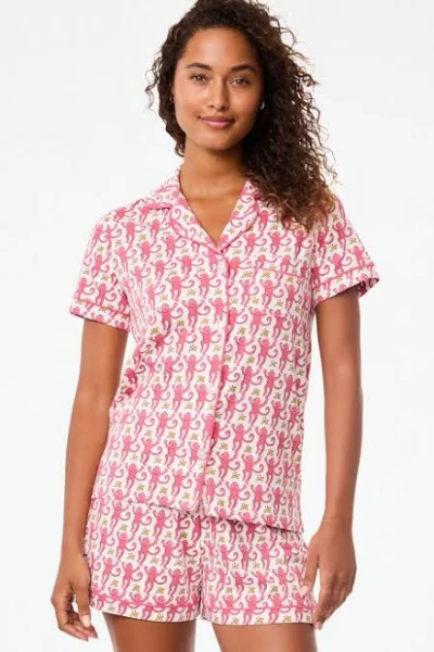 Roller Rabbit Monkey Polo Pajamas