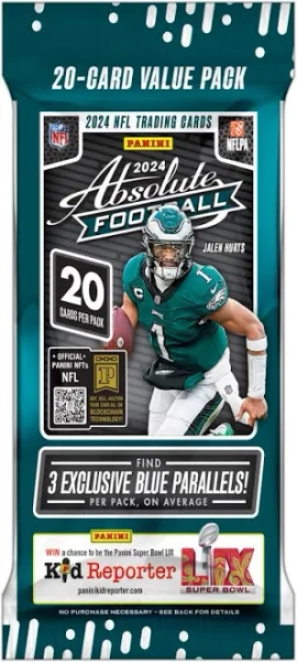 Panini Absolute Football Jumbo Value Pack