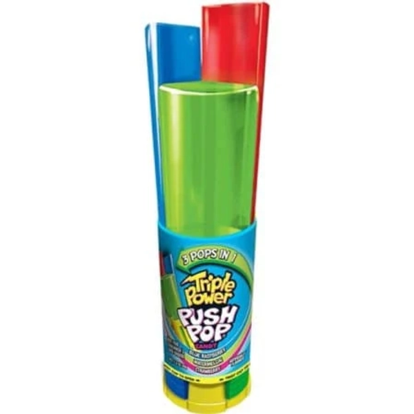 Push Pop Triple Power Candy