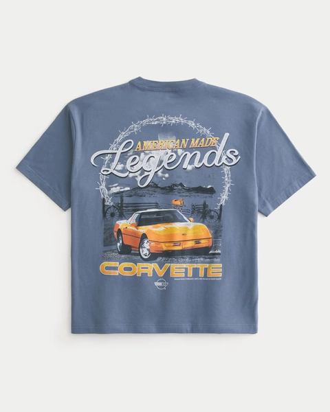Boxy Chevrolet Corvette Graphic Tee