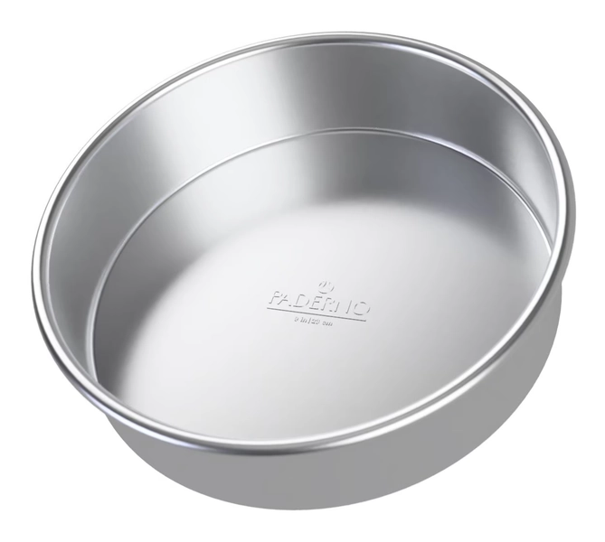 Moule à gâteau rond en aluminium non enduit PADERNO série Professionnelle, 9 po