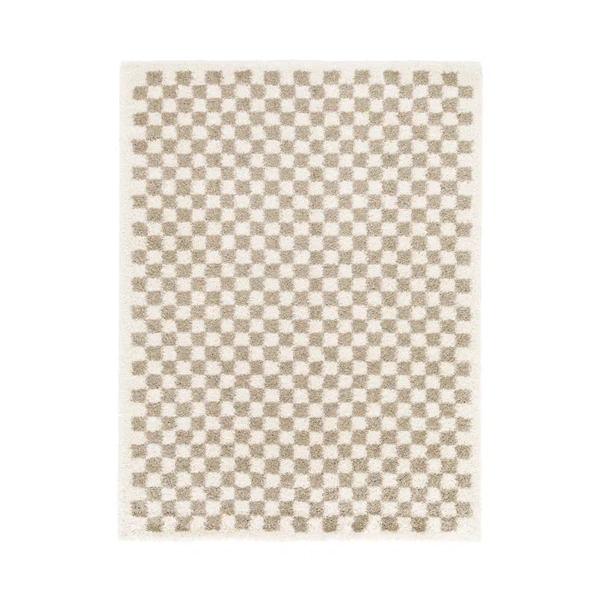 Tapis à poil haut doux et confortable 160 x 213 cm