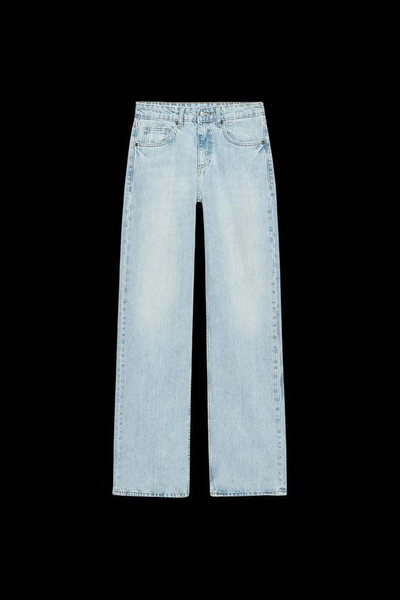 TRF MID-RISE WIDE LEG JEANS
