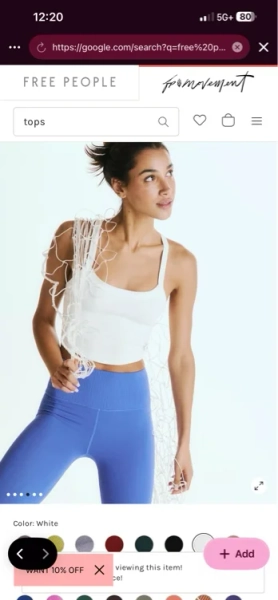 All Clear Solid Cami