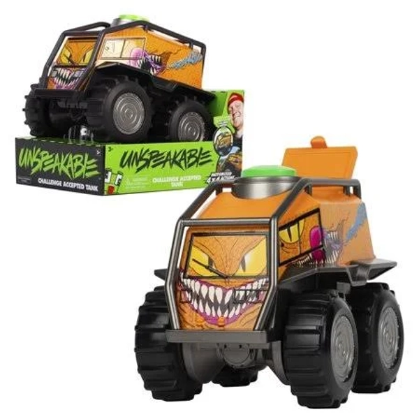 Unspeakable Challenge Accepted Tank 8" Super Action Vehicle