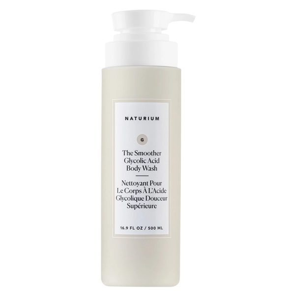 NATURIUM The Smoother Glycolic Acid Exfoliating Body Wash 500ml