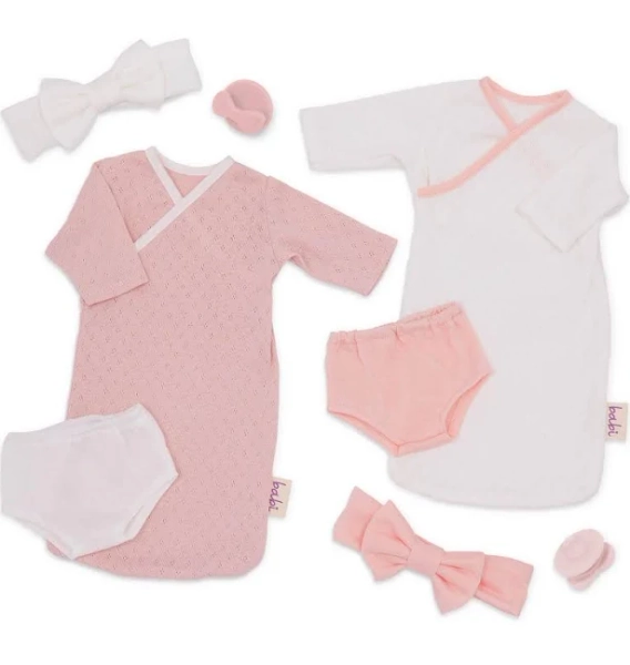 LullaBaby 14-inch Baby Doll Clothing Set