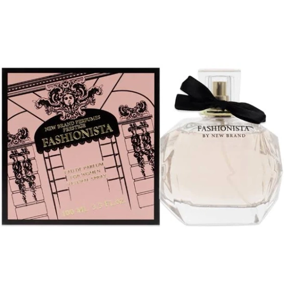 Fashionista by New Brand 3.3 oz EDP Spray for Women