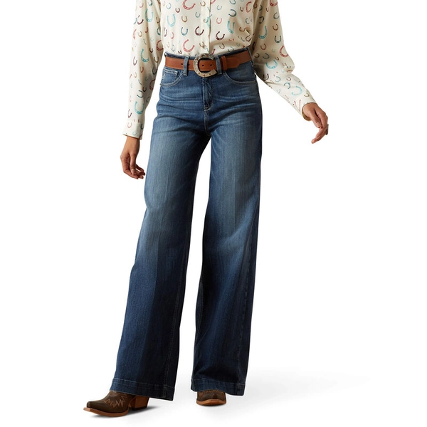 Ultra High Rise Rosalie Wide Leg Jean