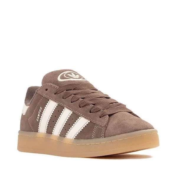 Womens adidas Campus '00s Athletic Shoe - Earth Strata / Wonder White / Magic Beige - BROWN - Size 8